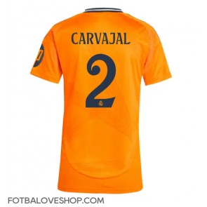 Real Madrid Daniel Carvajal #2 Dámské Venkovní Dres 2024-25 Krátký Rukáv