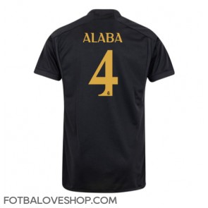 Real Madrid David Alaba #4 Alternativní Dres 2023-24 Krátký Rukáv