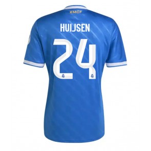 Real Madrid Dean Huijsen #24 Alternativní Dres 2025-26 Krátký Rukáv
