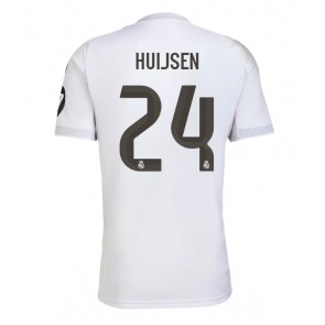 Real Madrid Dean Huijsen #24 Domácí Dres 2025-26 Krátký Rukáv