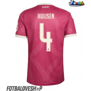 Real Madrid Dean Huijsen #4 Alternativní Dres 2026-27 Krátký Rukáv