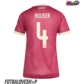 Real Madrid Dean Huijsen #4 Dámské Alternativní Dres 2026-27 Krátký Rukáv