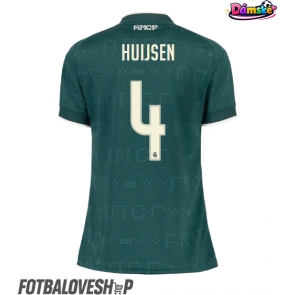 Real Madrid Dean Huijsen #4 Dámské Venkovní Dres 2026-27 Krátký Rukáv
