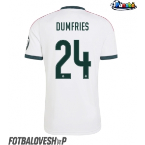 Real Madrid Denzel Dumfries #24 Domácí Dres 2026-27 Krátký Rukáv