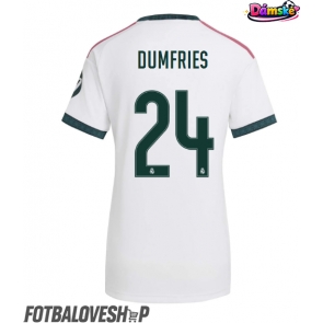 Real Madrid Denzel Dumfries #24 Dámské Domácí Dres 2026-27 Krátký Rukáv