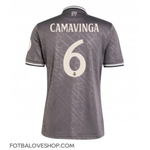 Real Madrid Eduardo Camavinga #6 Alternativní Dres 2024-25 Krátký Rukáv