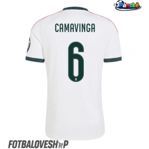 Real Madrid Eduardo Camavinga #6 Domácí Dres 2026-27 Krátký Rukáv