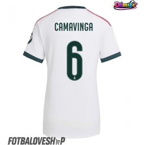 Real Madrid Eduardo Camavinga #6 Dámské Domácí Dres 2026-27 Krátký Rukáv
