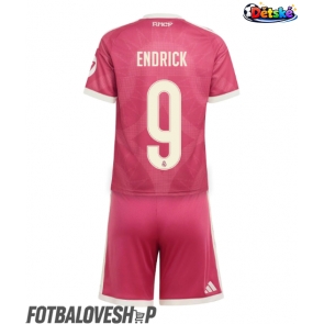 Real Madrid Endrick #9 Dětské Alternativní Dres 2026-27 Krátký Rukáv (+ trenýrky)