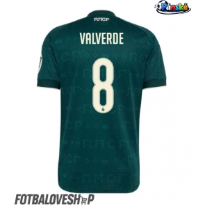 Real Madrid Federico Valverde #8 Venkovní Dres 2026-27 Krátký Rukáv