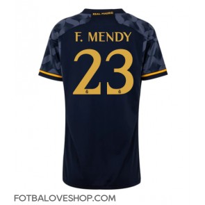 Real Madrid Ferland Mendy #23 Dámské Venkovní Dres 2023-24 Krátký Rukáv