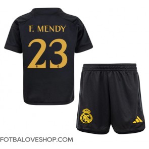 Real Madrid Ferland Mendy #23 Dětské Alternativní Dres 2023-24 Krátký Rukáv (+ trenýrky)