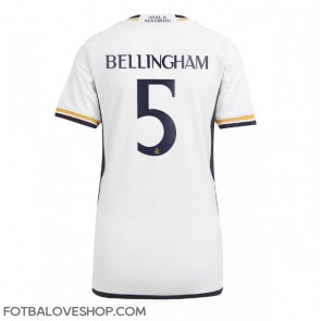 Real Madrid Jude Bellingham #5 Dámské Domácí Dres 2023-24 Krátký Rukáv