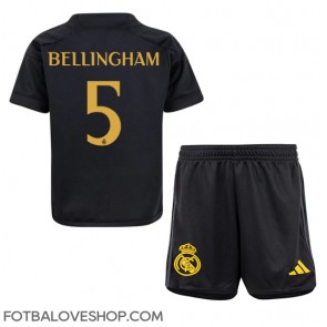 Real Madrid Jude Bellingham #5 Dětské Alternativní Dres 2023-24 Krátký Rukáv (+ trenýrky)