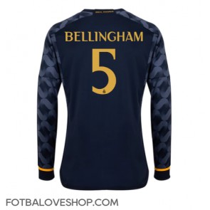 Real Madrid Jude Bellingham #5 Venkovní Dres 2023-24 Dlouhý Rukáv