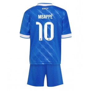 Real Madrid Kylian Mbappe #10 Dětské Alternativní Dres 2025-26 Krátký Rukáv (+ trenýrky)
