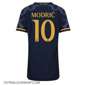 Real Madrid Luka Modric #10 Dámské Venkovní Dres 2023-24 Krátký Rukáv