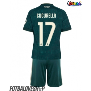 Real Madrid Marc Cucurella #17 Dětské Venkovní Dres 2026-27 Krátký Rukáv (+ trenýrky)
