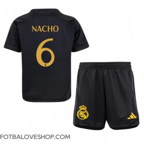 Real Madrid Nacho #6 Dětské Alternativní Dres 2023-24 Krátký Rukáv (+ trenýrky)