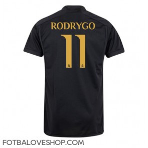 Real Madrid Rodrygo Goes #11 Alternativní Dres 2023-24 Krátký Rukáv