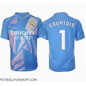 Real Madrid Thibaut Courtois #1 Brankářské Domácí Dres 2024-25 Krátký Rukáv
