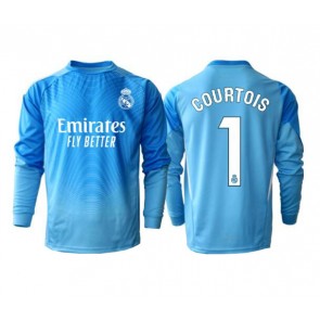 Real Madrid Thibaut Courtois #1 Brankářské Domácí Dres 2025-26 Dlouhý Rukáv