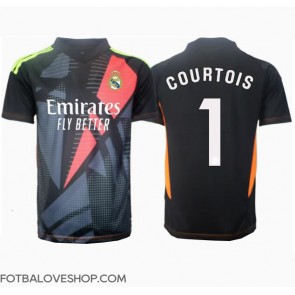Real Madrid Thibaut Courtois #1 Brankářské Venkovní Dres 2024-25 Krátký Rukáv