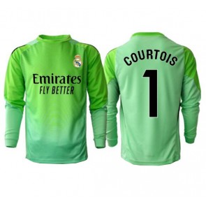 Real Madrid Thibaut Courtois #1 Brankářské Venkovní Dres 2025-26 Dlouhý Rukáv