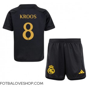 Real Madrid Toni Kroos #8 Dětské Alternativní Dres 2023-24 Krátký Rukáv (+ trenýrky)