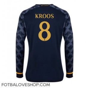 Real Madrid Toni Kroos #8 Venkovní Dres 2023-24 Dlouhý Rukáv