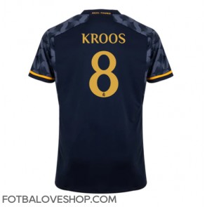 Real Madrid Toni Kroos #8 Venkovní Dres 2023-24 Krátký Rukáv
