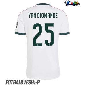 Real Madrid Yan Diomande #25 Domácí Dres 2026-27 Krátký Rukáv