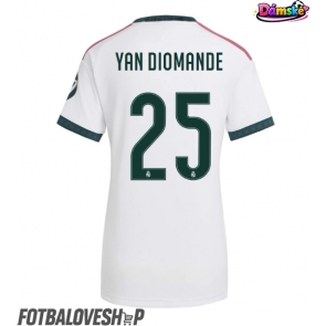 Real Madrid Yan Diomande #25 Dámské Domácí Dres 2026-27 Krátký Rukáv