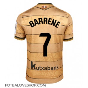 Real Sociedad Ander Barrenetxea #7 Venkovní Dres 2024-25 Krátký Rukáv
