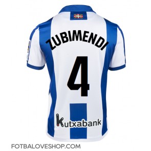 Real Sociedad Martin Zubimendi #4 Domácí Dres 2024-25 Krátký Rukáv