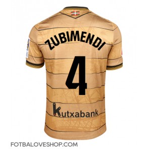 Real Sociedad Martin Zubimendi #4 Venkovní Dres 2024-25 Krátký Rukáv