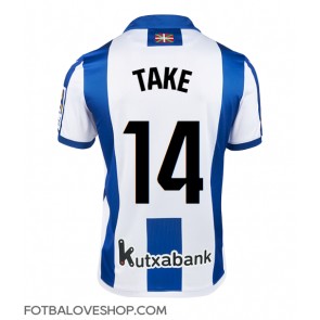 Real Sociedad Takefusa Kubo #14 Domácí Dres 2024-25 Krátký Rukáv