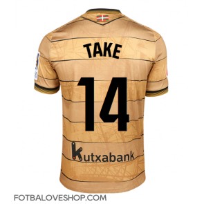 Real Sociedad Takefusa Kubo #14 Venkovní Dres 2024-25 Krátký Rukáv