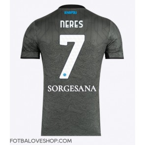 SSC Napoli David Neres #7 Alternativní Dres 2024-25 Krátký Rukáv
