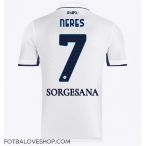 SSC Napoli David Neres #7 Venkovní Dres 2024-25 Krátký Rukáv