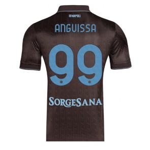 SSC Napoli Frank Anguissa #99 Alternativní Dres 2025-26 Krátký Rukáv