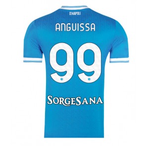 SSC Napoli Frank Anguissa #99 Domácí Dres 2025-26 Krátký Rukáv