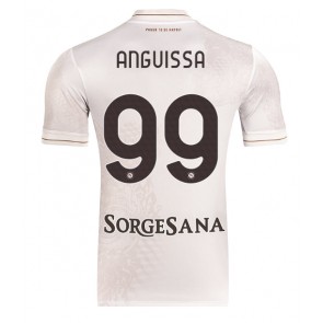 SSC Napoli Frank Anguissa #99 Venkovní Dres 2025-26 Krátký Rukáv