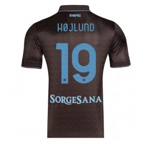 SSC Napoli Rasmus Hojlund #19 Alternativní Dres 2025-26 Krátký Rukáv