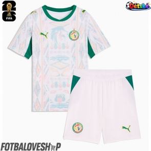 Senegal Dětské Domácí Dres MS 2026 Krátký Rukáv (+ trenýrky)