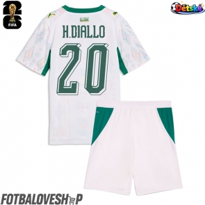Senegal Habib Diallo #20 Dětské Domácí Dres MS 2026 Krátký Rukáv (+ trenýrky)