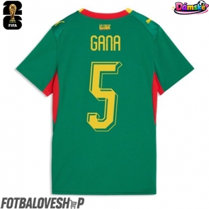 Senegal Idrissa Gueye #5 Dámské Venkovní Dres MS 2026 Krátký Rukáv