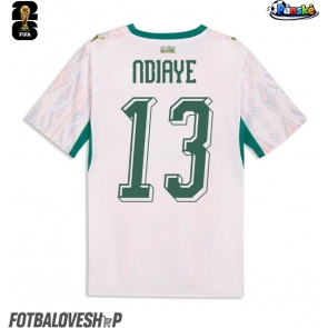 Senegal Iliman Ndiaye #13 Domácí Dres MS 2026 Krátký Rukáv