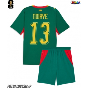 Senegal Iliman Ndiaye #13 Dětské Venkovní Dres MS 2026 Krátký Rukáv (+ trenýrky)