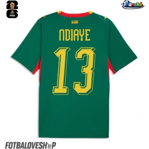 Senegal Iliman Ndiaye #13 Venkovní Dres MS 2026 Krátký Rukáv